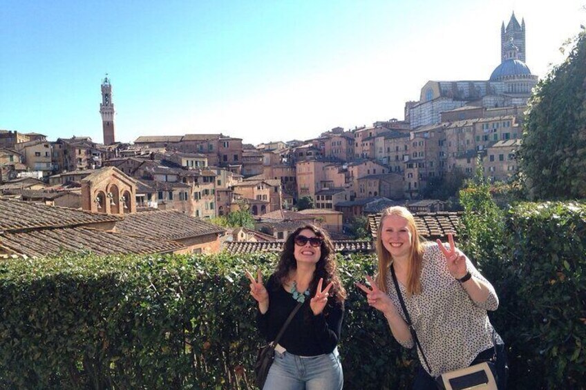 From Rome: Full-Day Trip to Tuscany & Siena with lunch & Wine Tasting