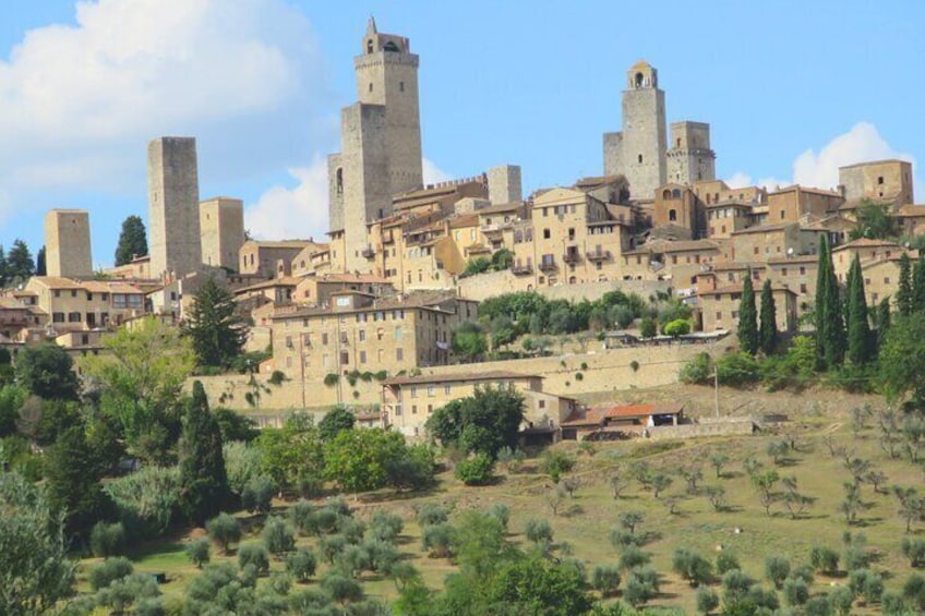 From Rome: Full-Day Trip to Tuscany & Siena with lunch & Wine Tasting