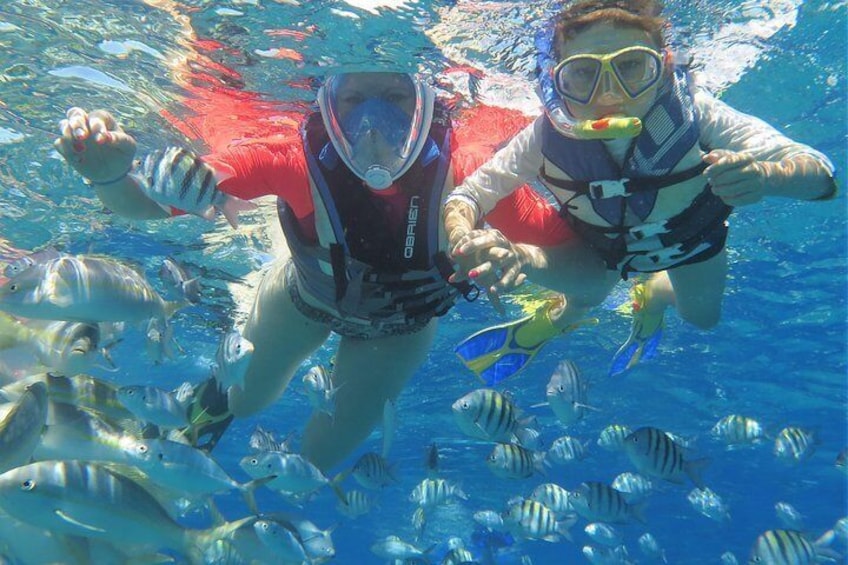 family friendly snorkeling tour in Punta Cana