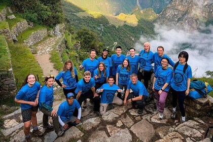 Inca Trail 4 dagar till Machu Picchu/ med panoramatÄg