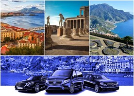 Transfer from Naples to Ravello (or reverse) via Pompeii 2h