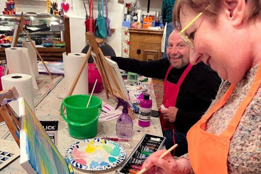 Best Ever Painting Class at Artful Soul Santa Fe