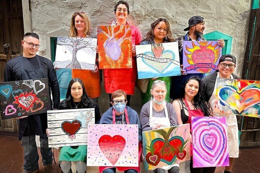 Best Ever Painting Class at Artful Soul Santa Fe