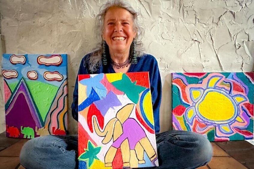 Best Ever Painting Class at Artful Soul Santa Fe