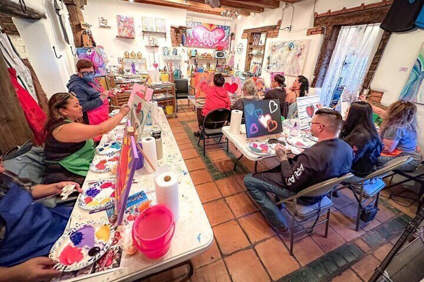 Best Ever Painting Class at Artful Soul Santa Fe