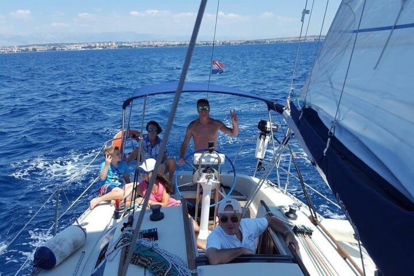 Full day sailing tour in Zadar archipelago