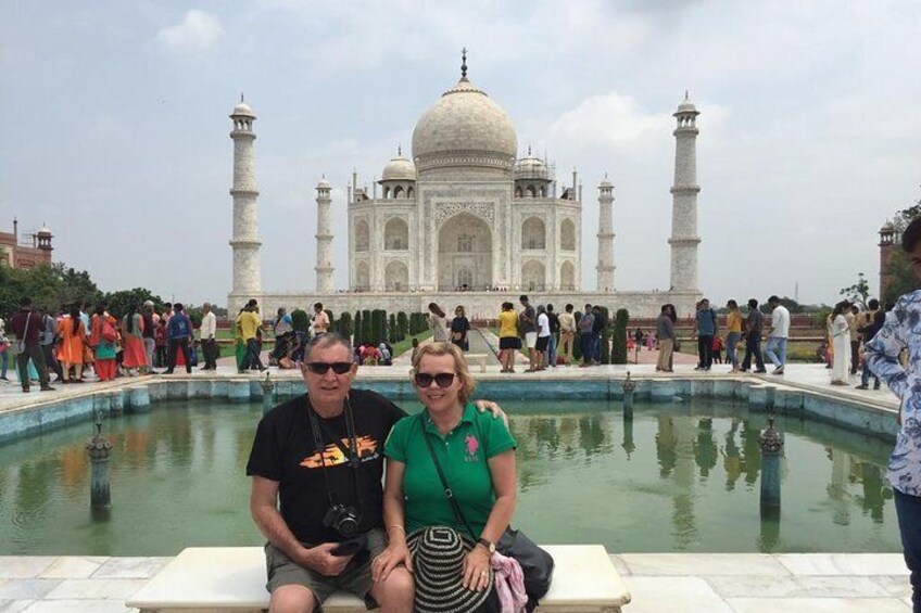 VIP bench of Taj Mahal