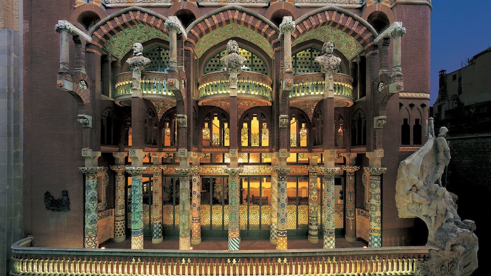 palace of catalan music tour