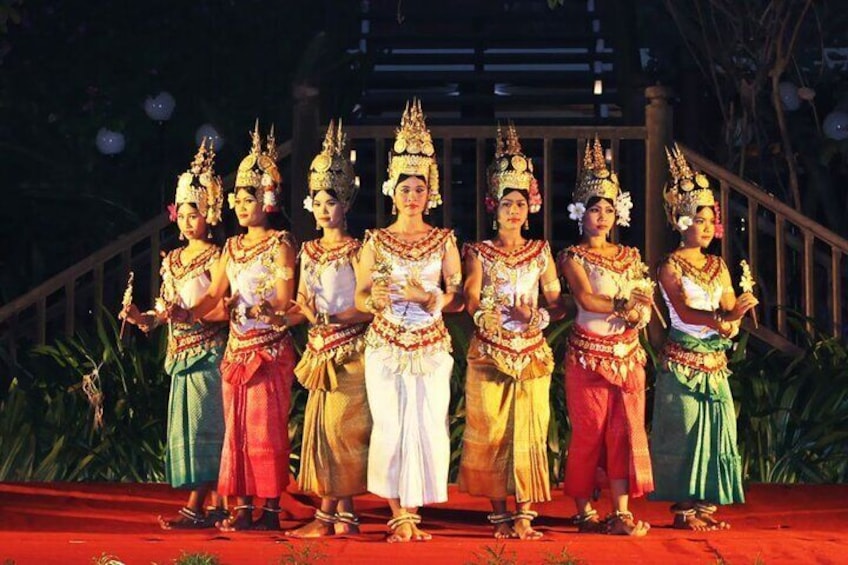 Apsara Theatre Performance Ticket with Dinner and Pickup