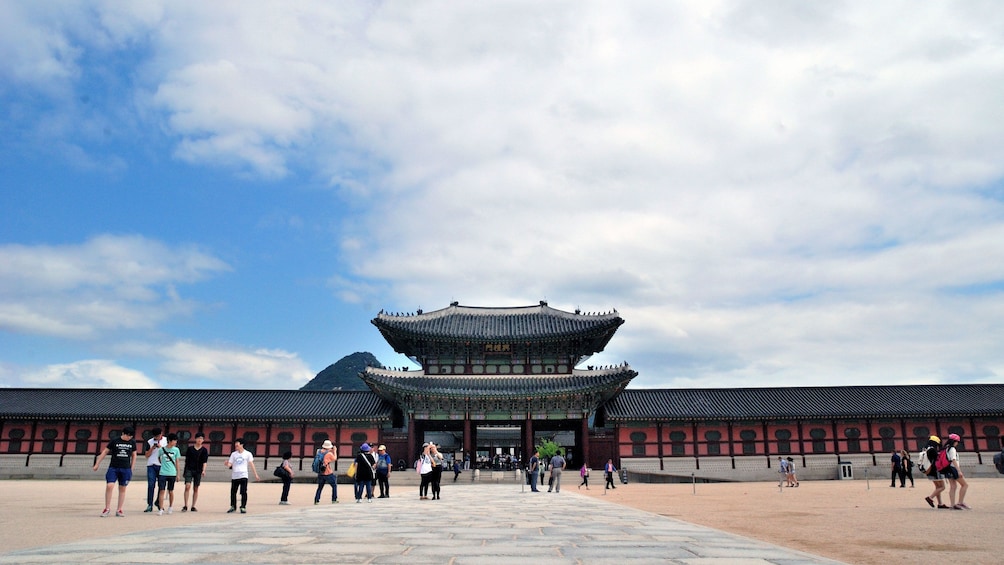 Pagoda style building in Seoul