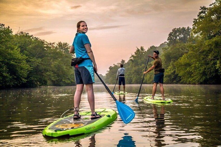 Guided Asheville Stand Up Paddle Tour