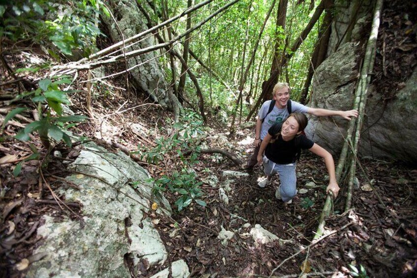 LOST WORLD CEREMONIAL CAVE- Exciting Adventure at Ian Anderson's Caves Branch