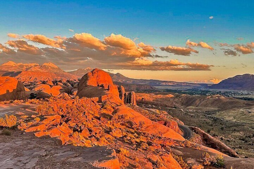 The scenic views are amazing on the Hell's Revenge trail.