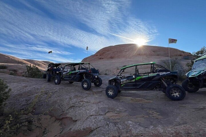 Wonderful Sunsets with the Moab Tourism Center on Hell's Revenge