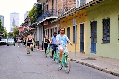 新奧爾良市中心小團體自行車之旅