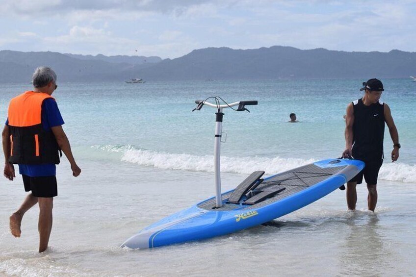 Stand Up Paddle Boarding in Boracay