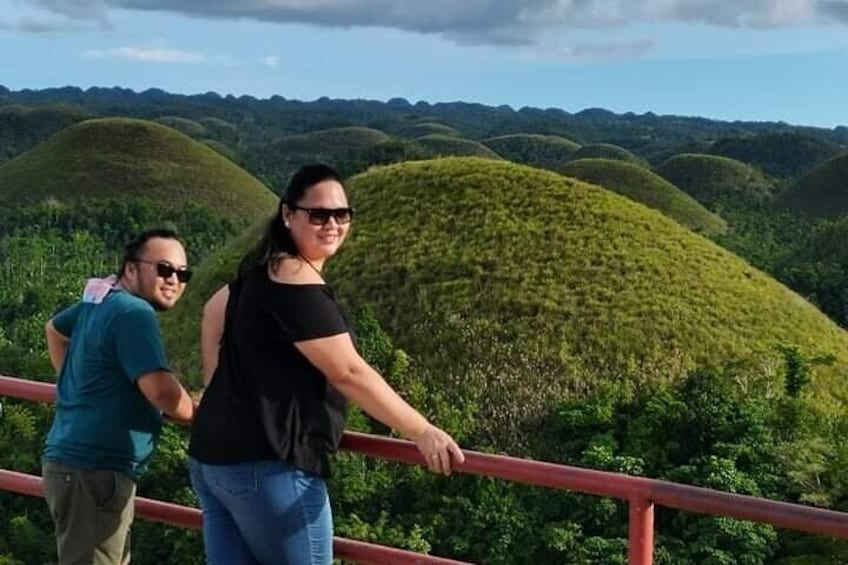 Chocolate Hills! More than 1700 chocolate formed hills that can only be seen here in our beautiful province of Bohol, Philippines. It is the first geopark of our country