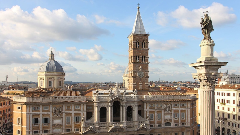 Exterior landscape view of Rome Italy