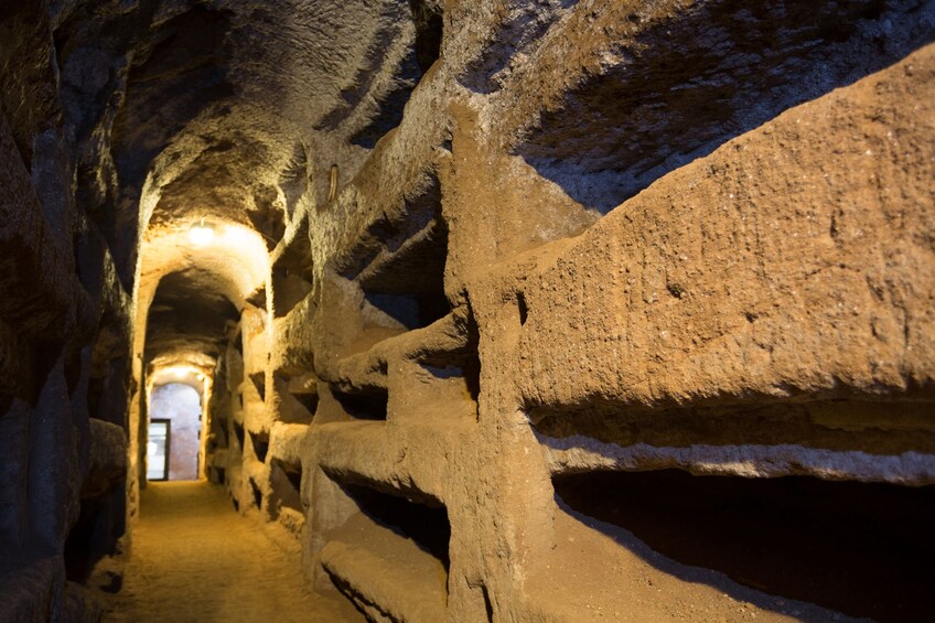 Basilicas & Secret Underground Catacombs Half-Day Tour