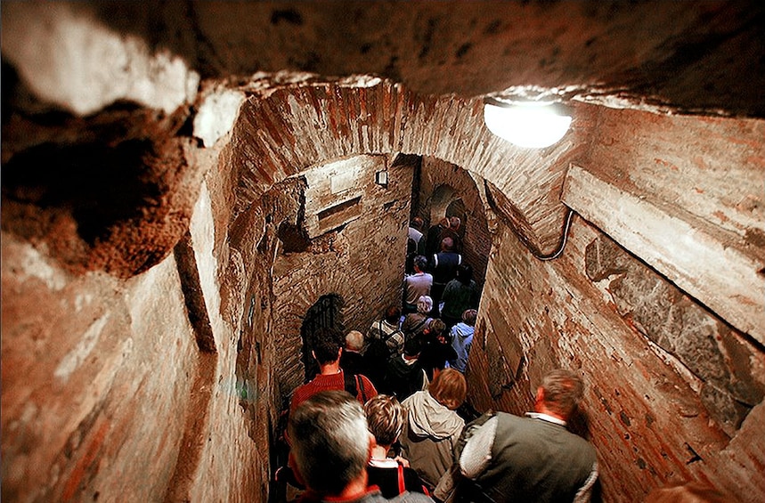 Basilicas & Secret Underground Catacombs Half-Day Tour