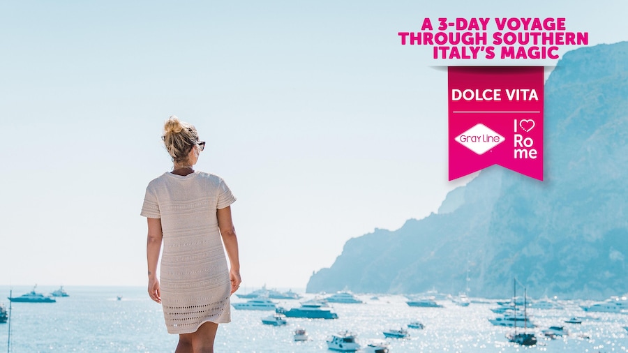 3-Day Southern Italy Tour: Naples, Pompeii, Sorrento & Capri from Rome