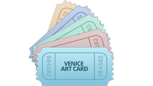 Carte d'accès aux musées de Venise