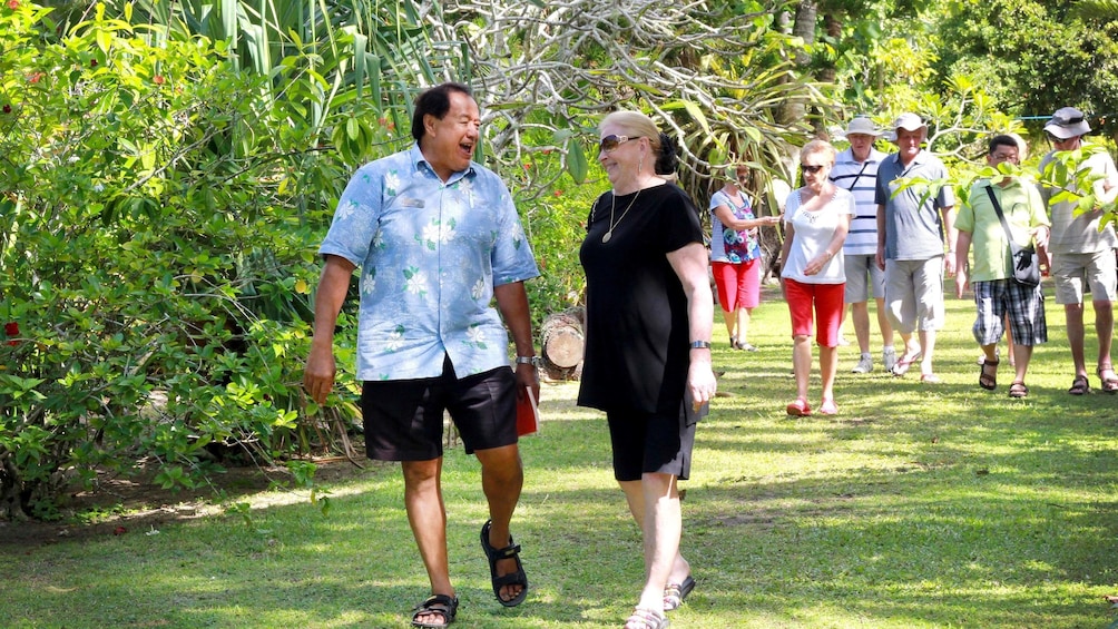 garden area in cook islands