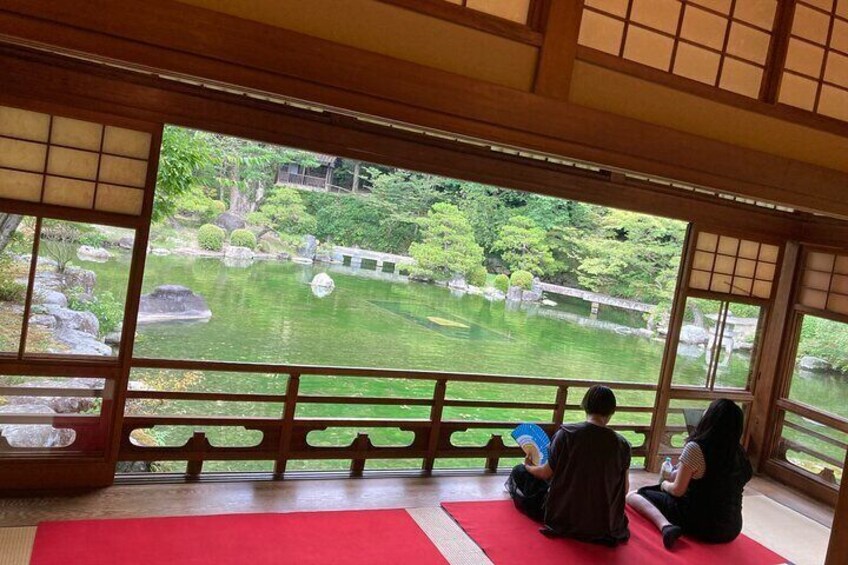 Yusentei Park, Fukuoka City.