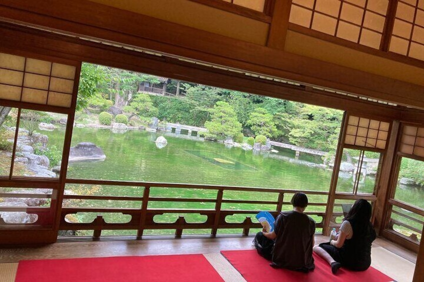 Yusentei Park, Fukuoka City.