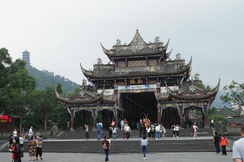 Dujiangyan South Bridge( Nan qiao ) 