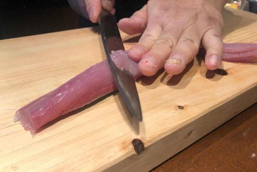Toyosu & Tsukiji tour with Sushi making workshop