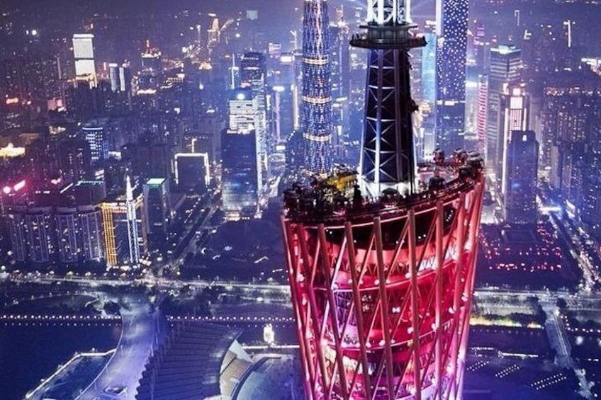 Canton tower top 