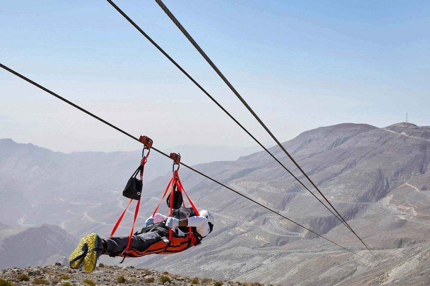 RAK Zipline World's Longest Zipline