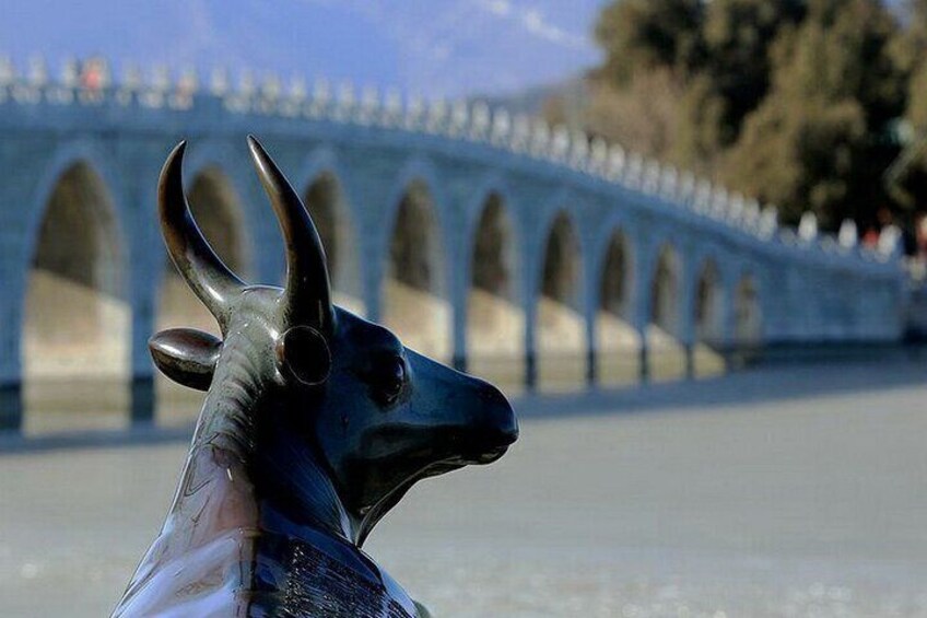 Bronze Ox in the Summer Palace