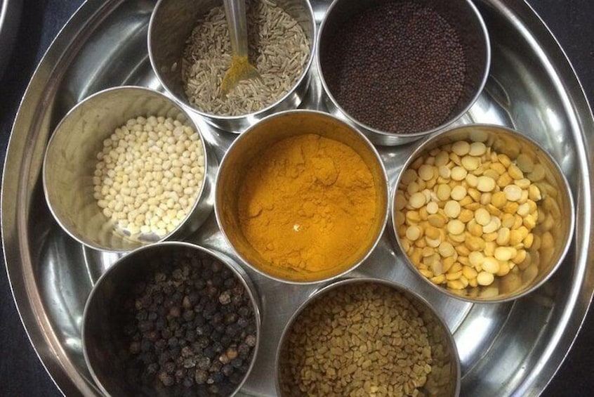 South Indian spices
