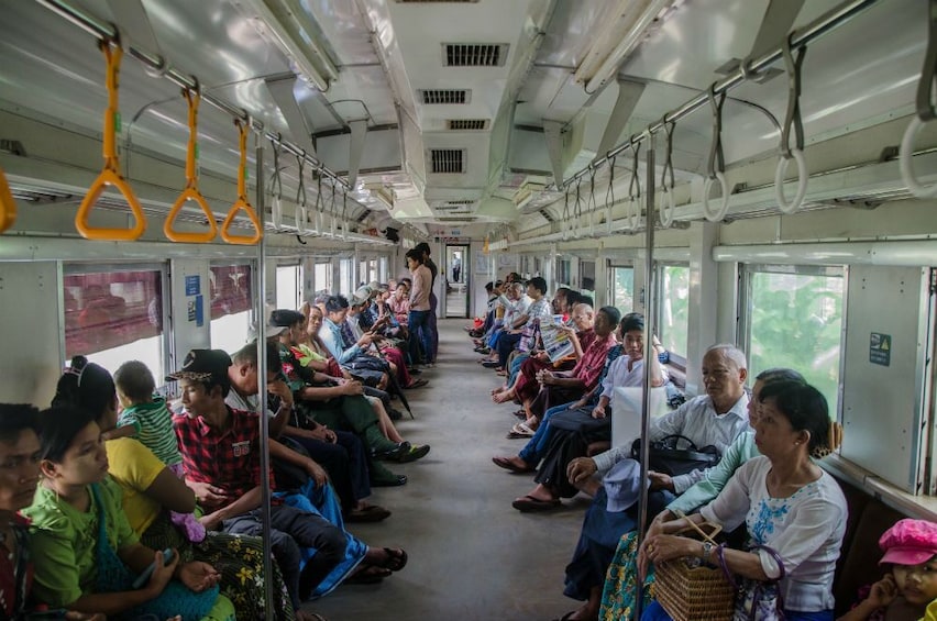 Private Yangon Circular Railway Day Tour