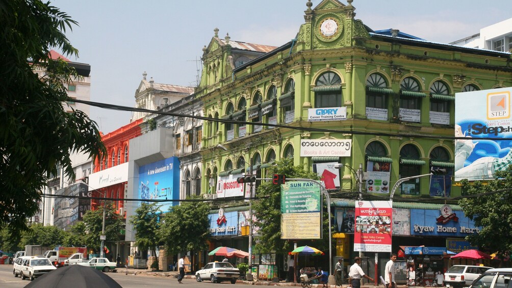 City center of Yangon