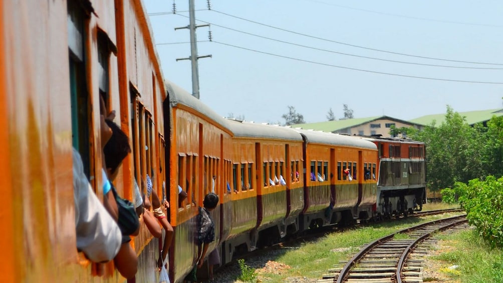 Train in Yangon