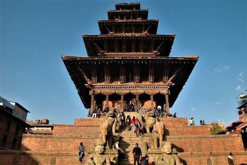 Nyatpole temple in Bhaktapur