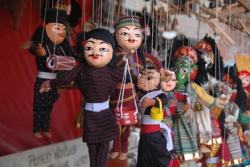 Puppet by pottery , ready to sell