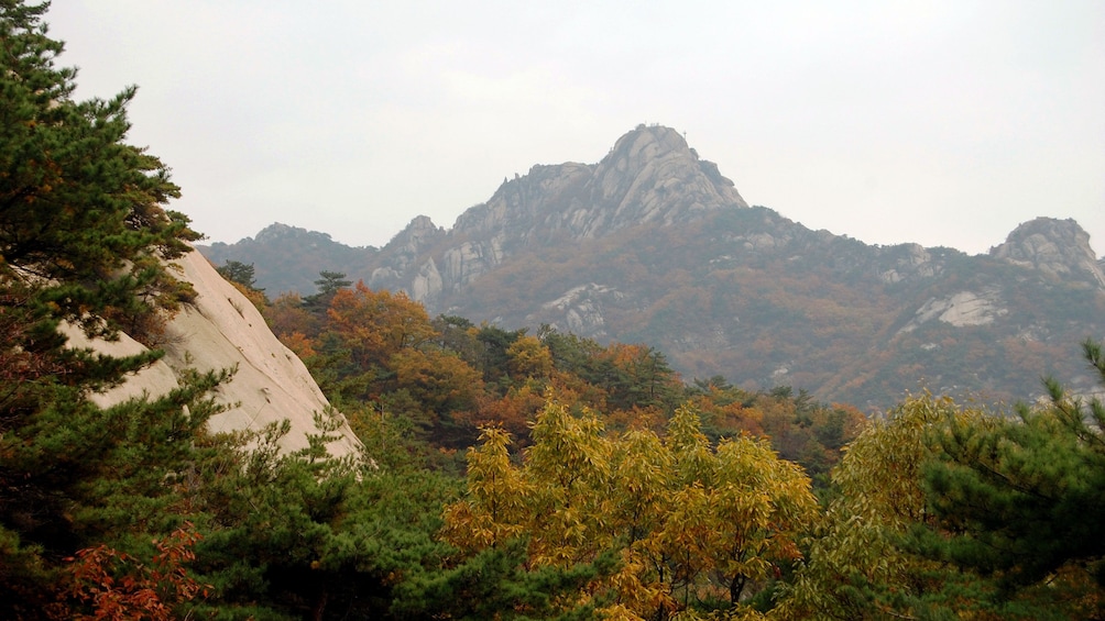 mountain view in seoul