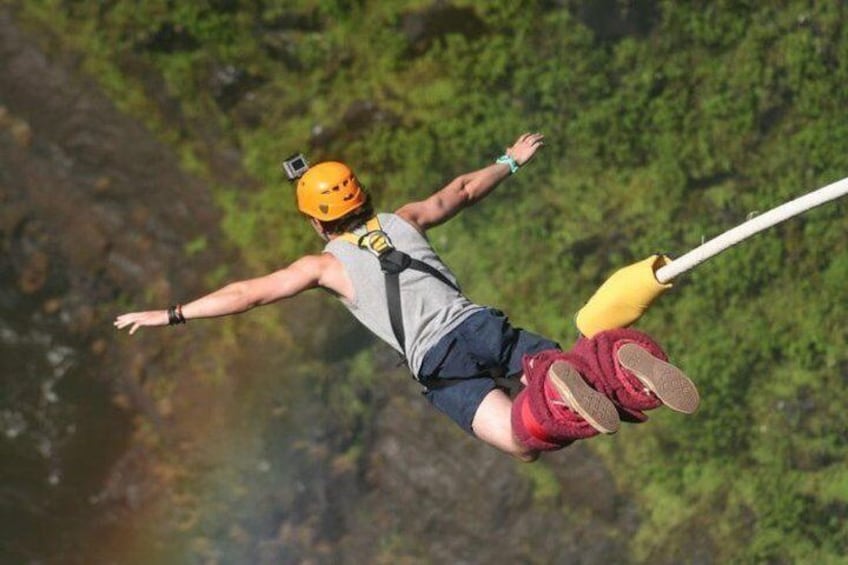 Optional Tours - Bungee Jumping at Victoria Falls 