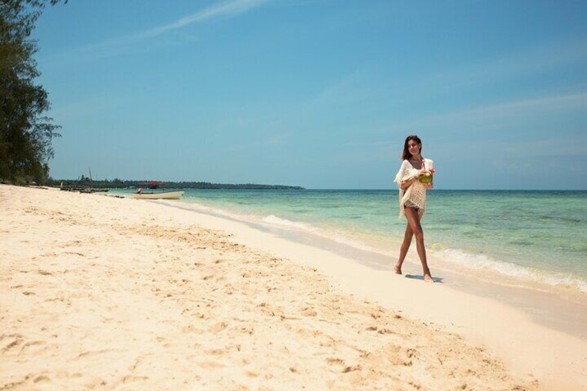 safari blue white sand 