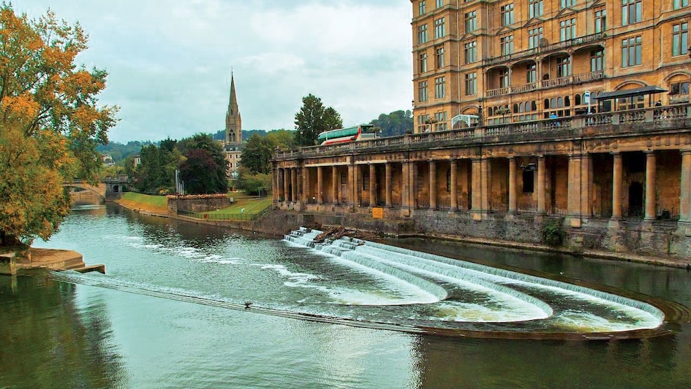 river channel in Bath England
