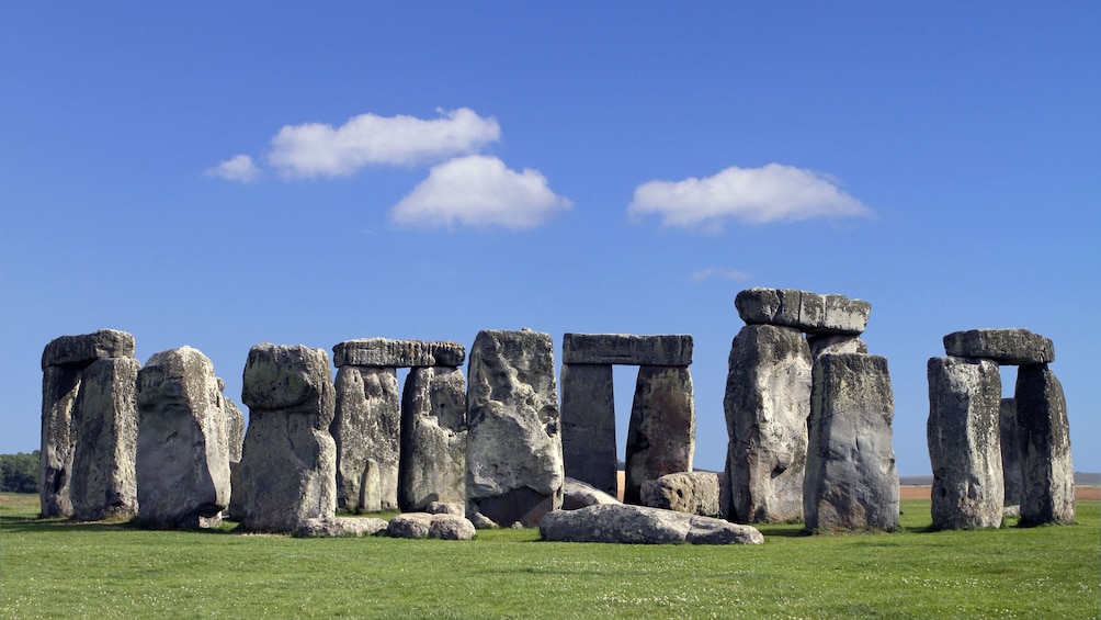 stone structures at Stonehenge in England