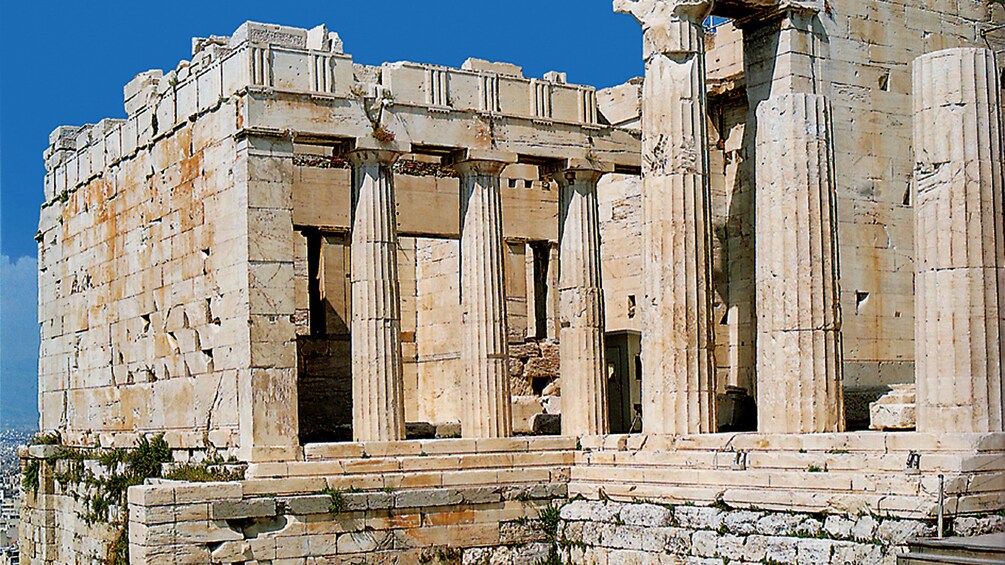 Ruins of the Erectheion of Acropolis