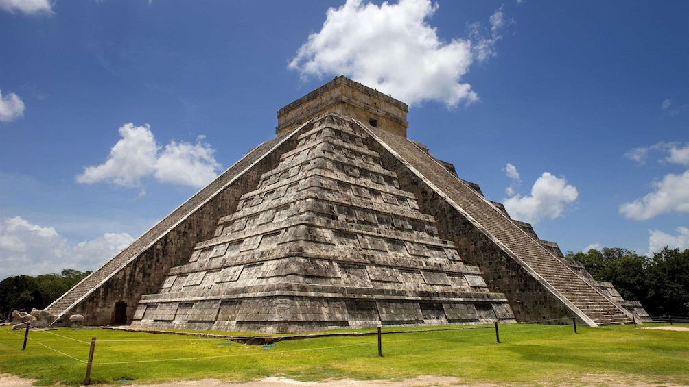 El Castillo pyramid at Chichen Itza in Cancun