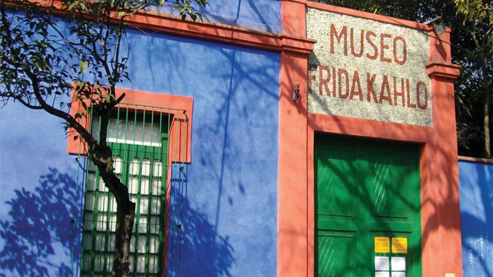 Entrance to the Frida Kahlo Museum
