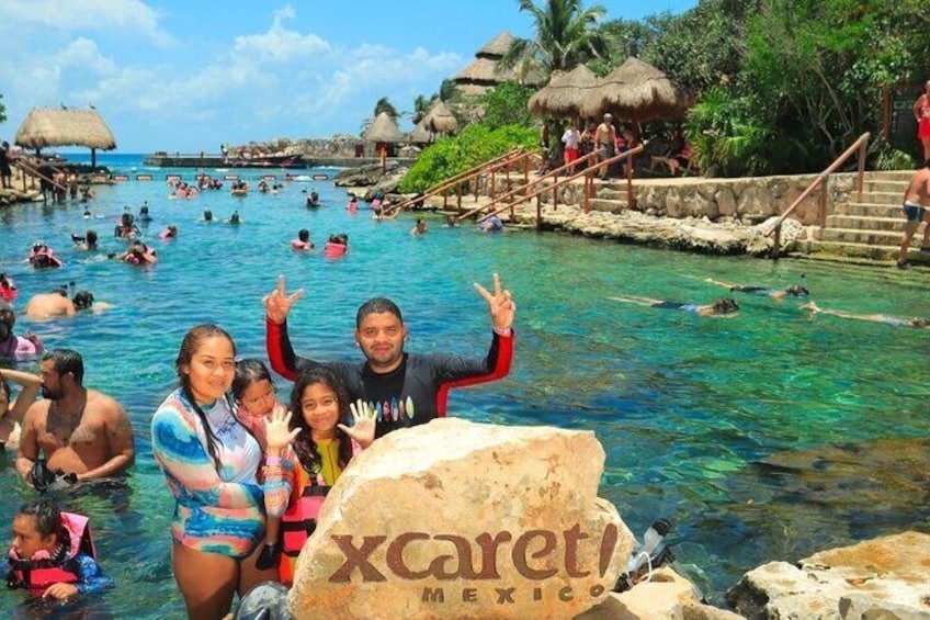 Visit Xcaret Plus & Night Live Show & Buffete & Transportation only from Tulum