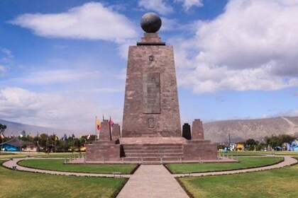 Middle of the World, Pululahua Volcano and Teleférico Visit